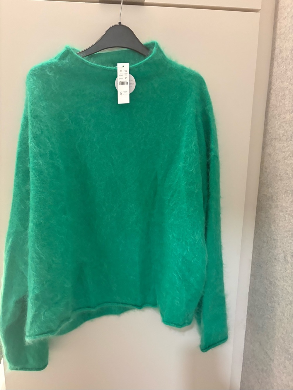J. Crew Brushed Cashmere Rollneck Sweater. Size XL. New with tags.